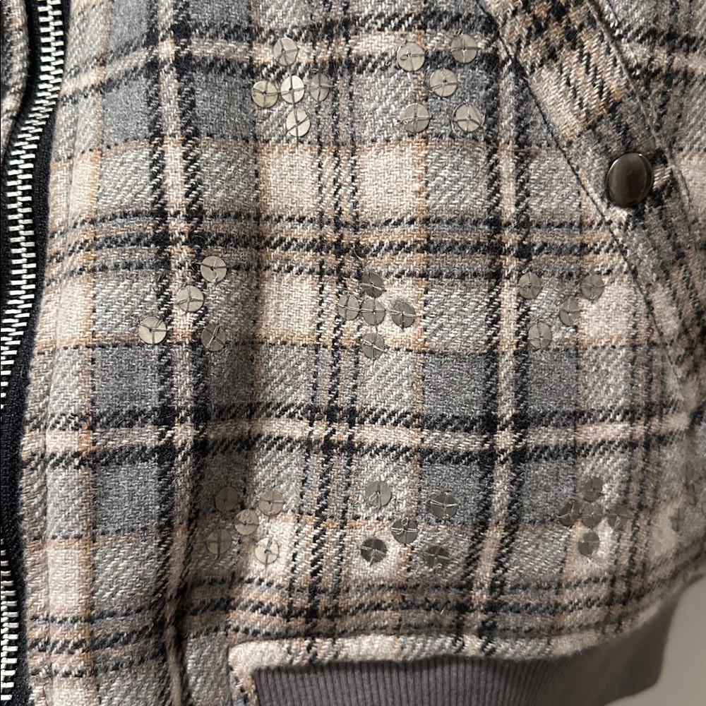 Free People Louie Embellished Bomber Jacket - Picture 7 of 12